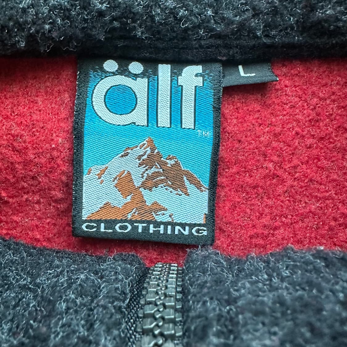 Alf알프 리리집업 아플리케 플리스자켓 상품이미지7