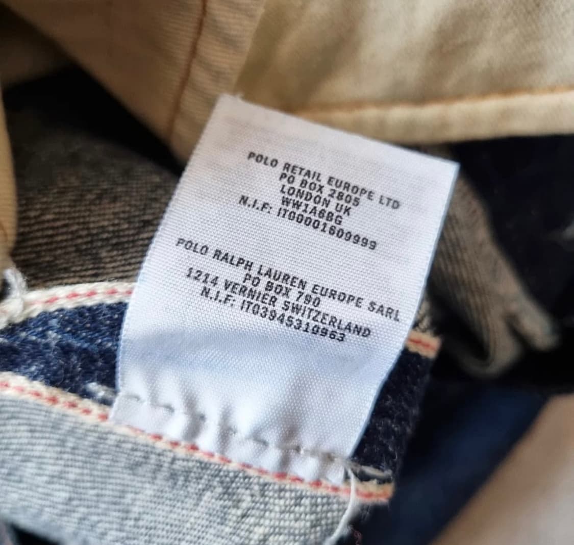 유럽판 RRL 오일피니쉬 스트레이트 셀비지 33sz 상품이미지7