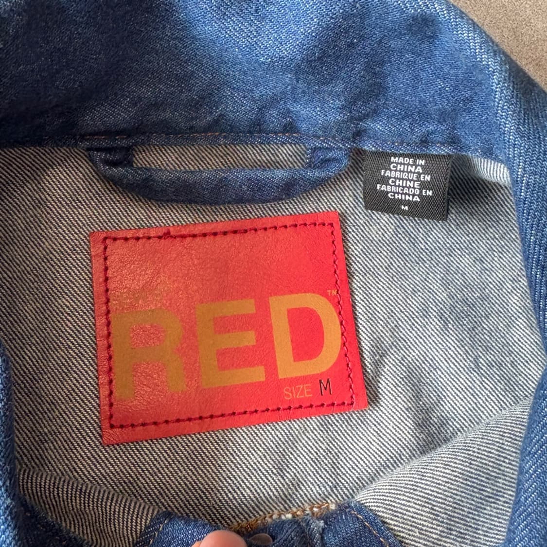 리바이스 정품 레드 타입2 데님 자켓 상품이미지6
