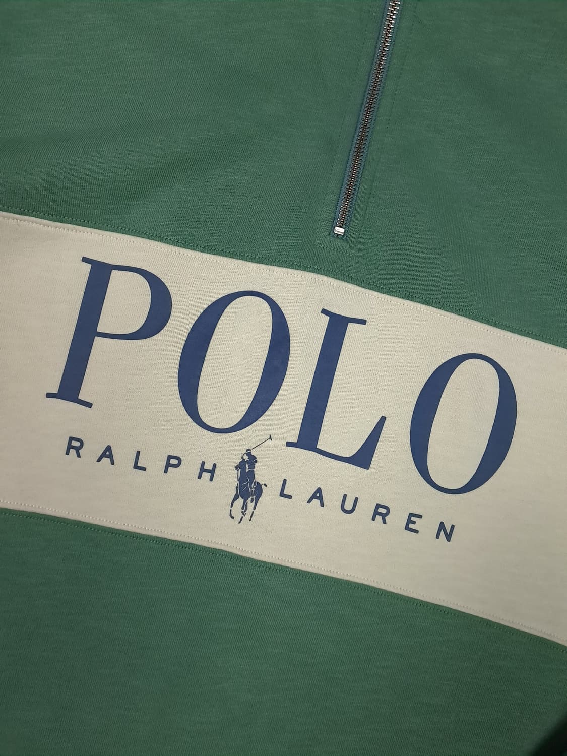 오리지날 신형 랄프로렌폴로 빅로고 집업티 상품이미지3