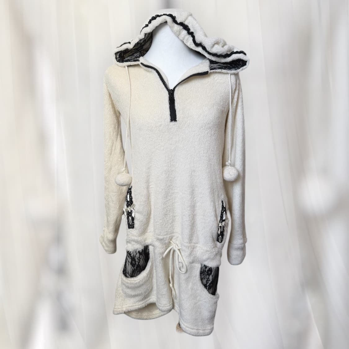 빈티지 로걀 갸루 폼폼이  상품이미지1