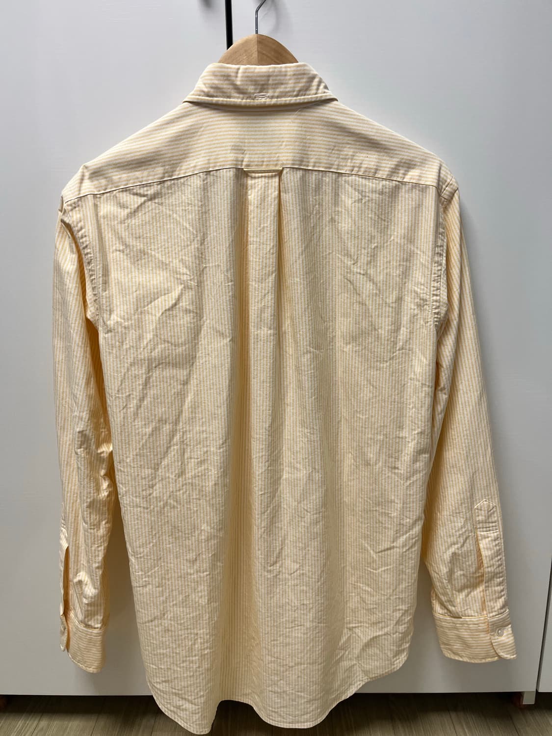 Kamakura Shirts 옐로우 스트라이프 버튼다운 셔츠(16) 상품이미지2