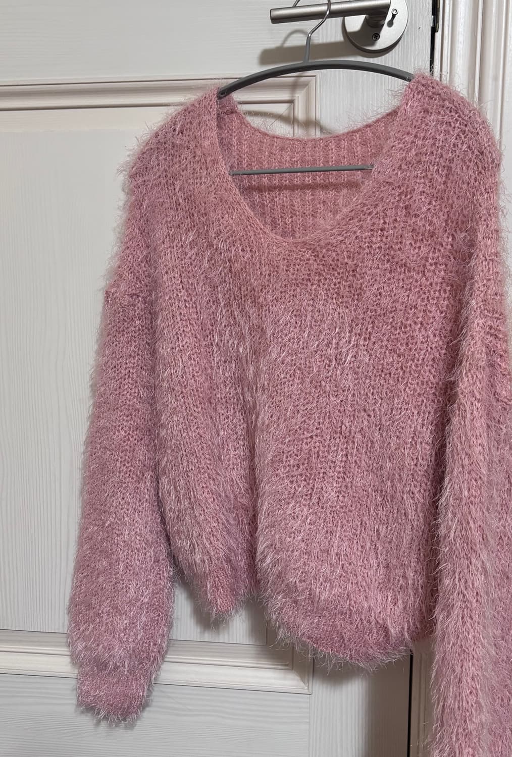 빈티지 보세 앙고라 핑크 니트 상품이미지1