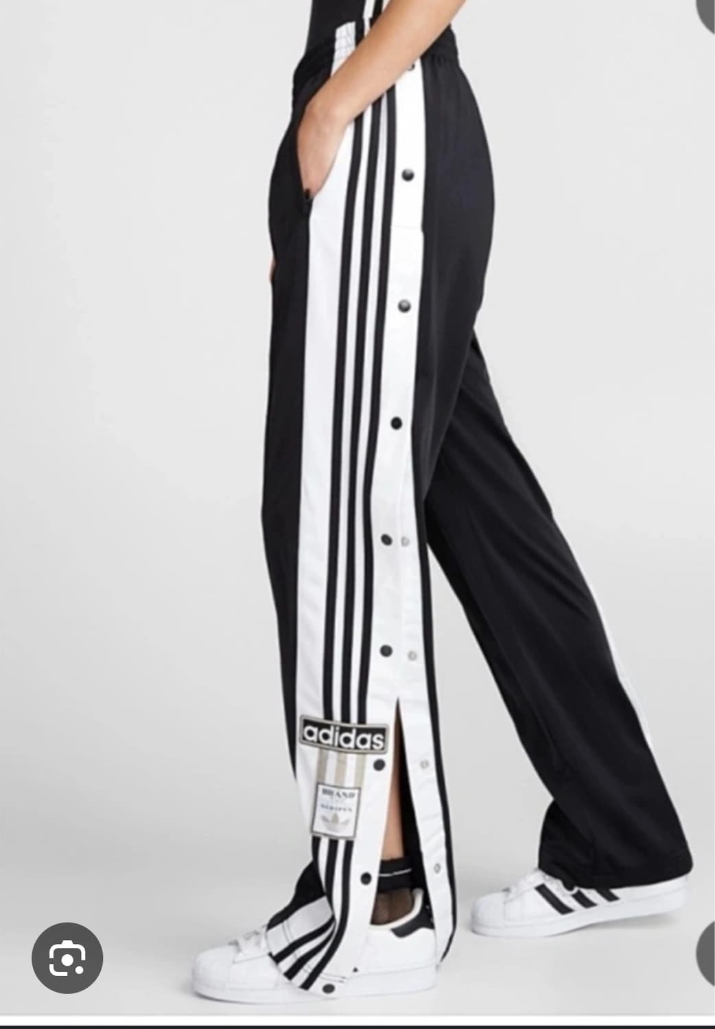 아디다스 아디브레이크 트레이닝 팬츠 스냅버튼 s 상품이미지3