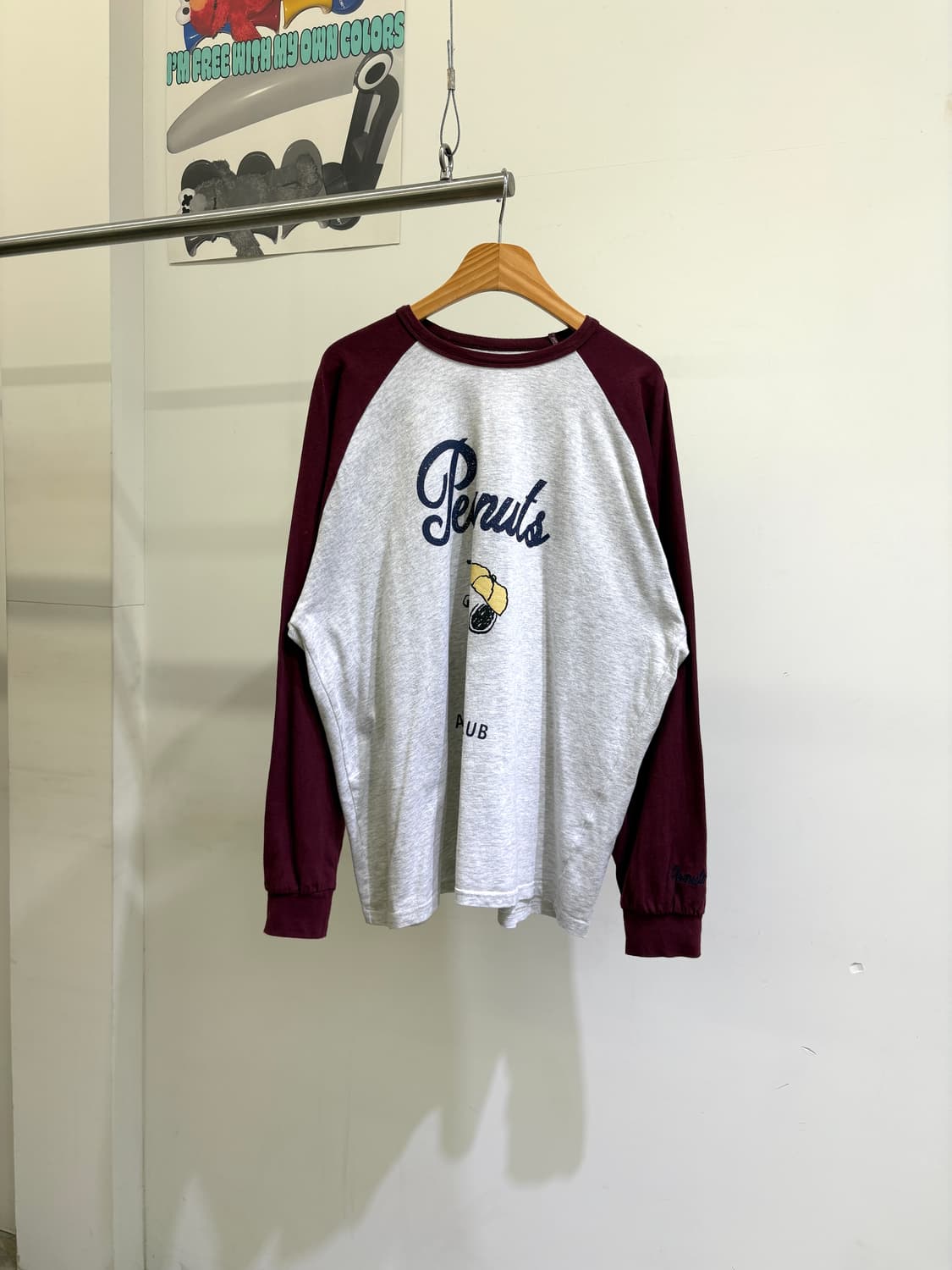 PEANUTS 긴팔 티셔츠 상품이미지1