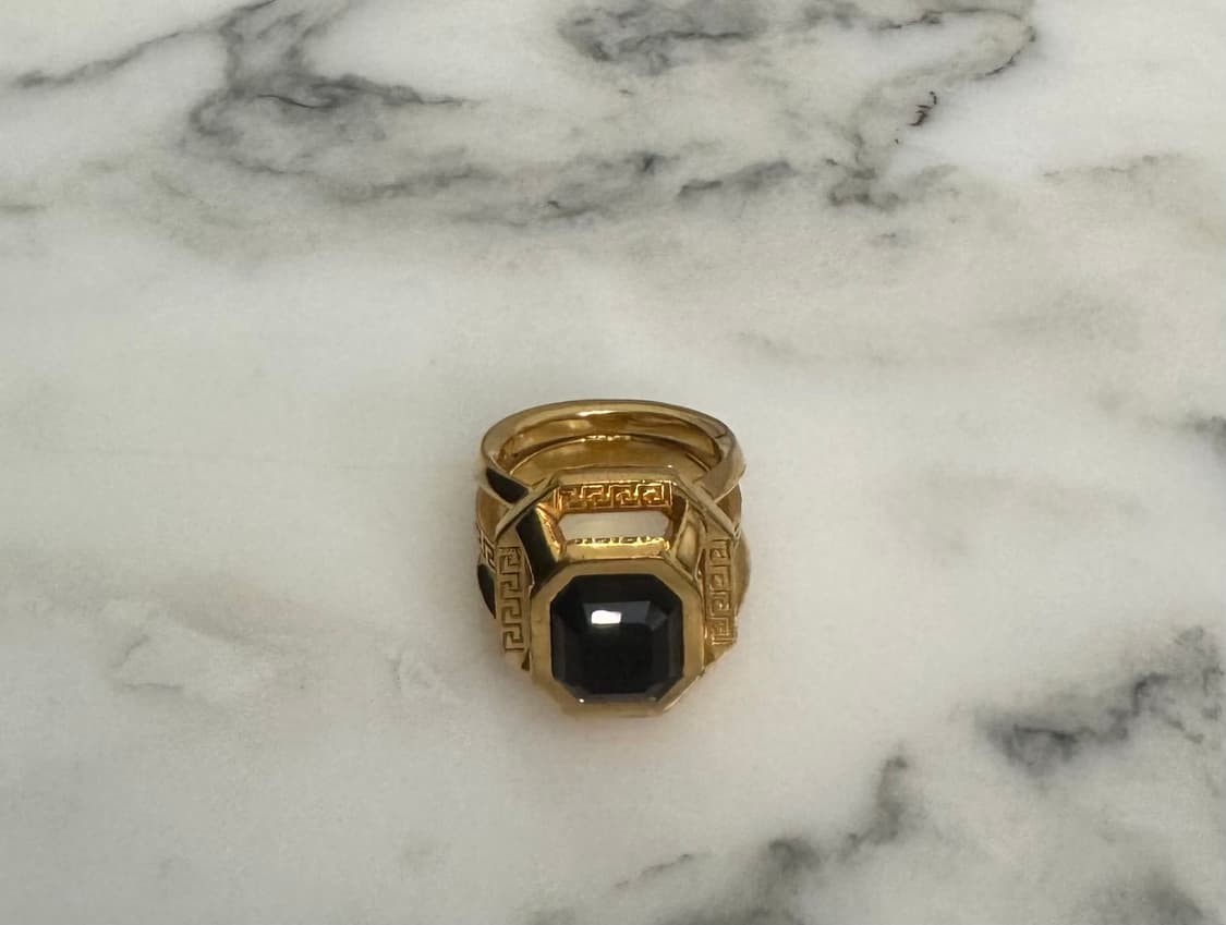 versace   natural jewel gold  ring 상품이미지3