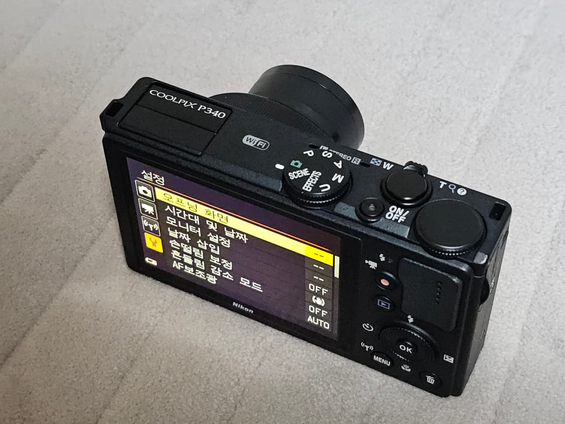 니콘 쿨픽스 P340 하이엔드 디지털 카메라 상품이미지8