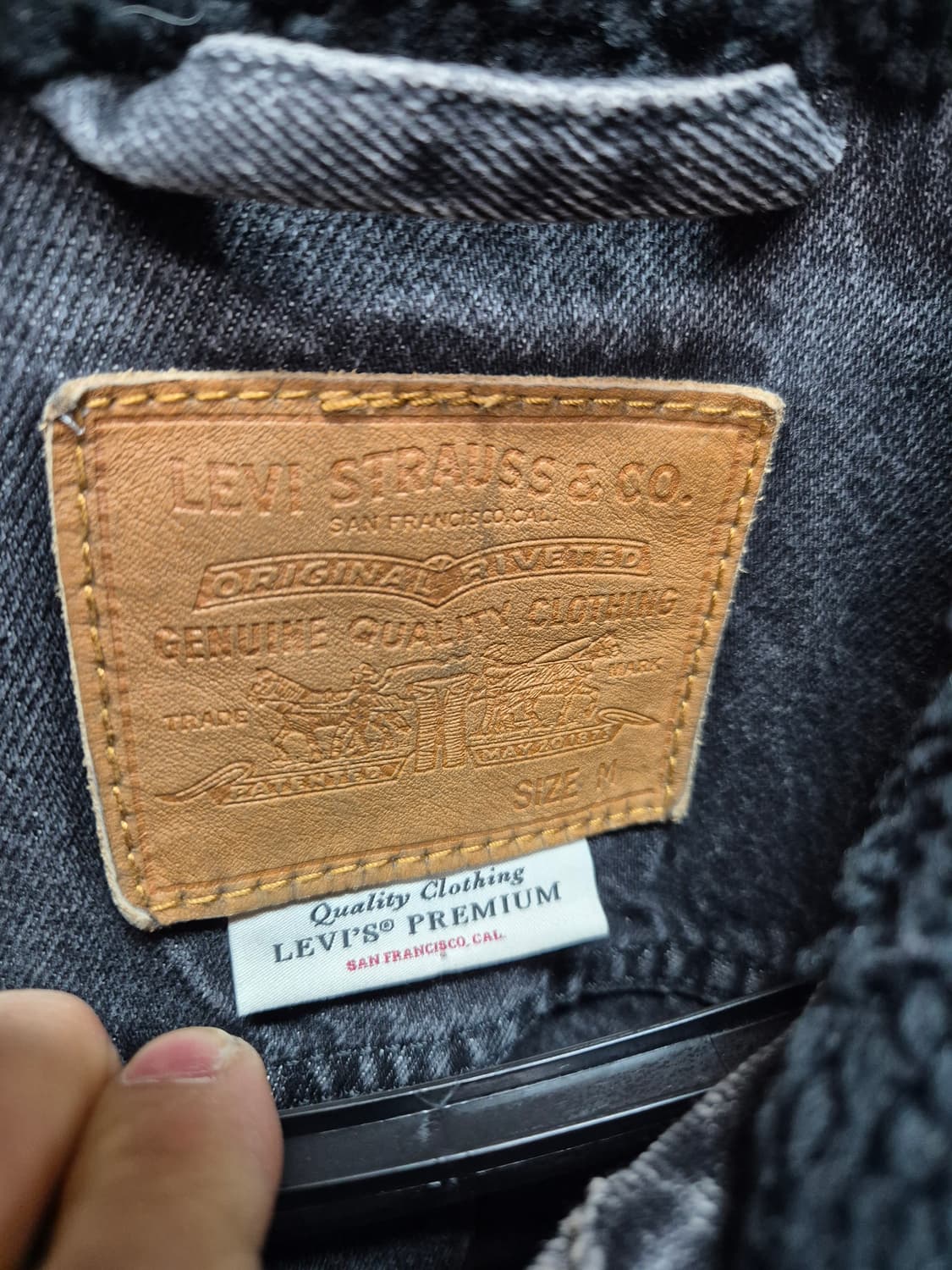 리바이스 양털자켓 상품이미지2