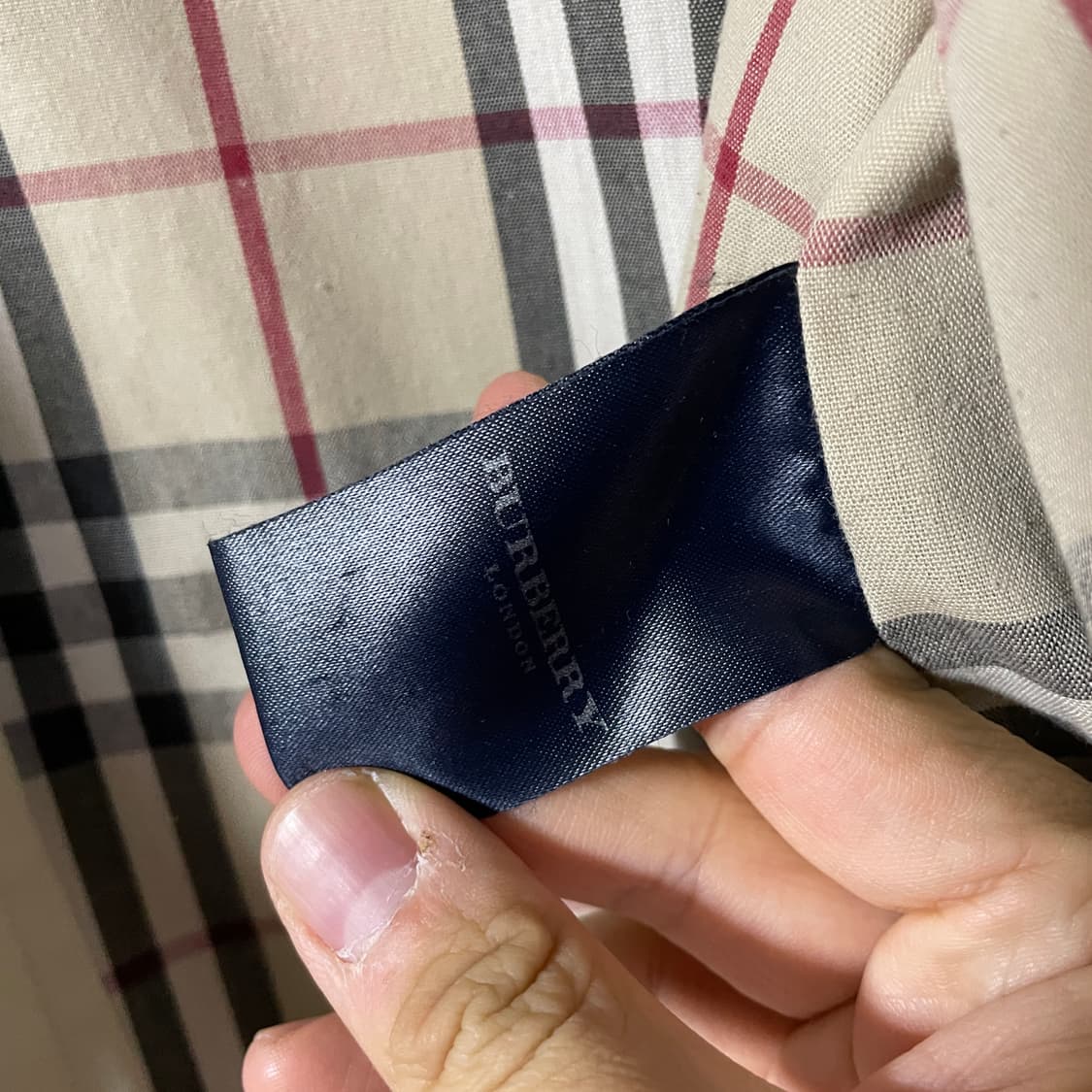 버버리 남성 간절기 블루종 점퍼 (95) 상품이미지8