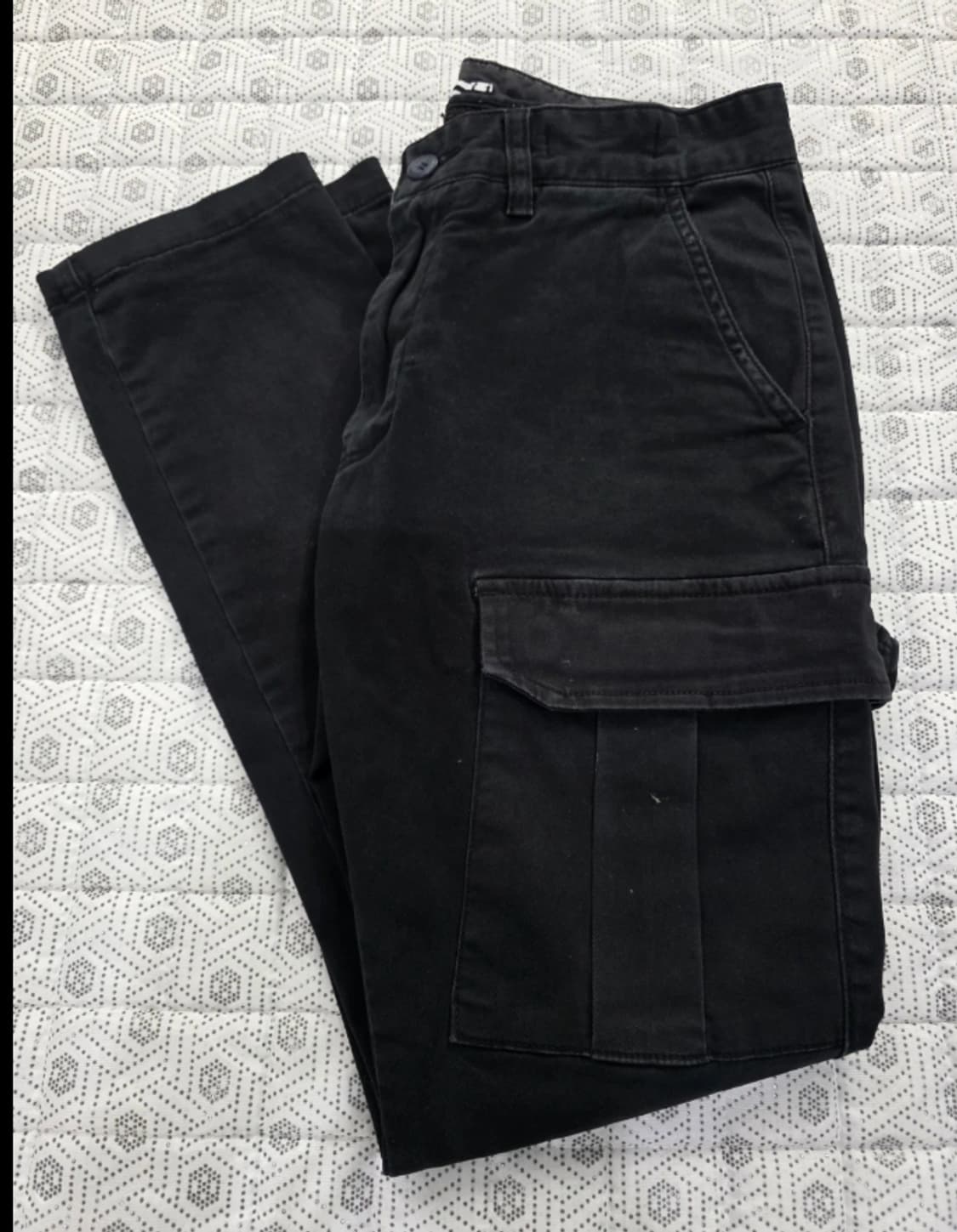 스톤아일랜드 블랙 카고 바지 W34 상품이미지4