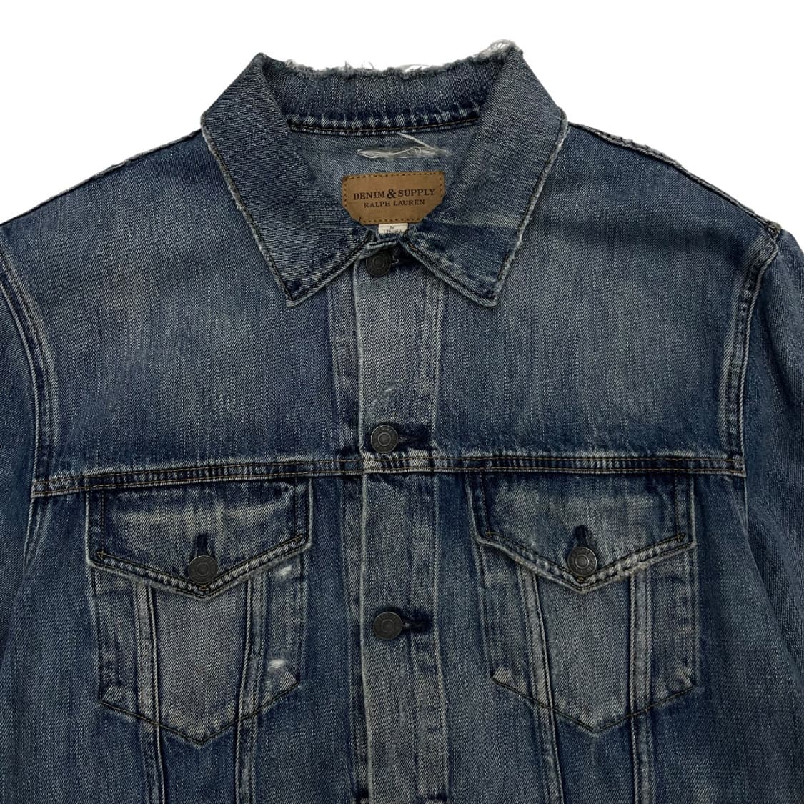 데님앤서플라이 성조기 연청 자켓 M 상품이미지4