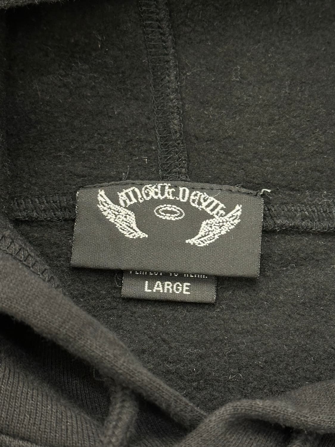 L)Japanese vintage Angel Devil 프린팅 후디 상품이미지3