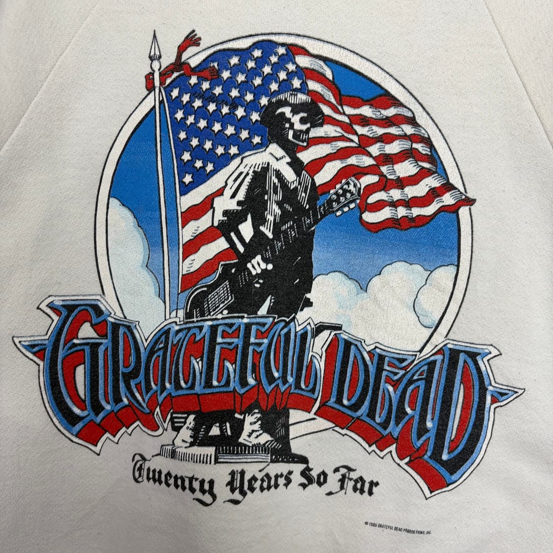 80s 그레이트풀데드 투어 밴드 스웻셔츠 맨투맨 티셔츠 상품이미지6
