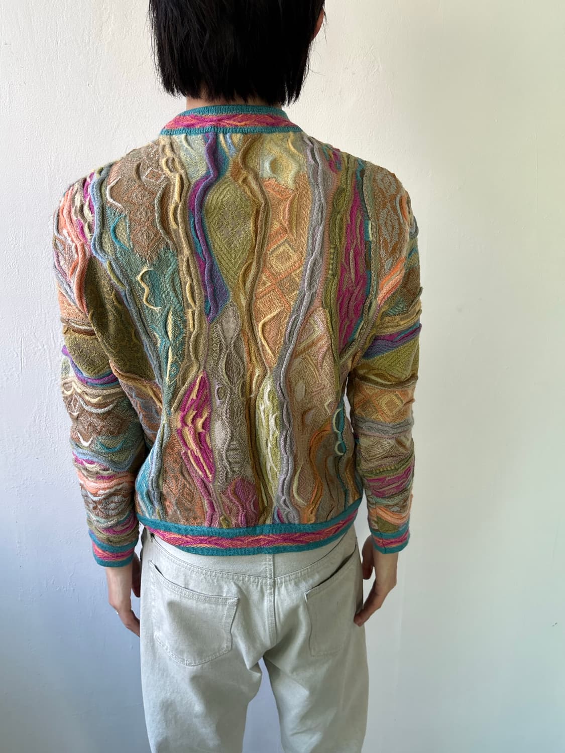 림노스 멀티 컬러 케이블 스웨터 상품이미지10