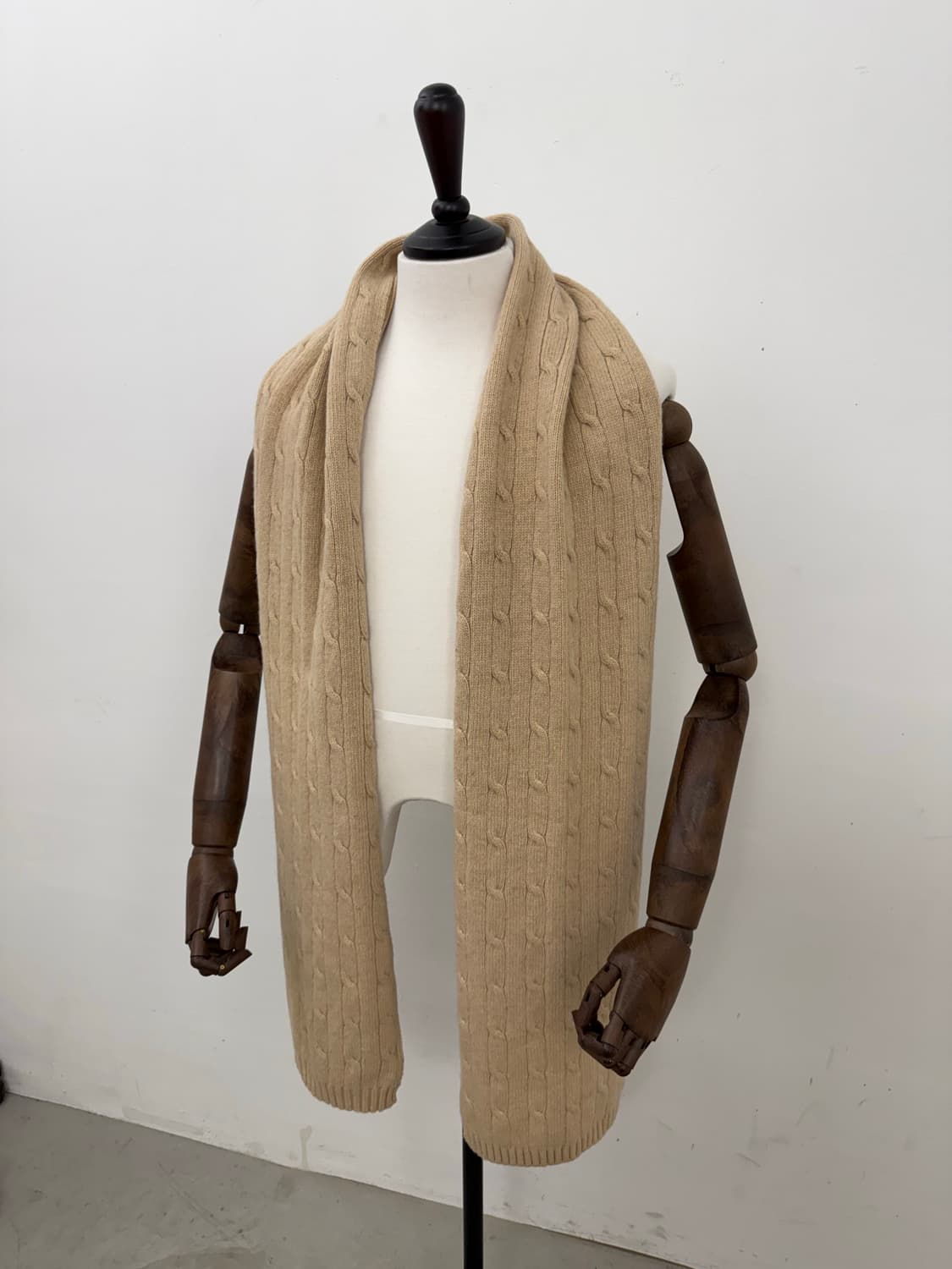  Lacoste Wool Cable Muffler 상품이미지5