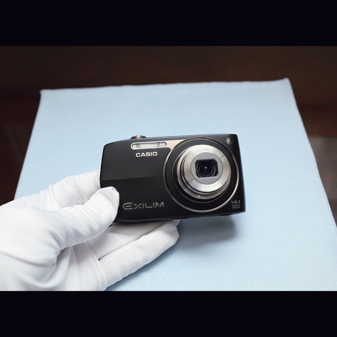 레어<A+급><아일릿모카> 카시오 엑슬림 z2300 블랙 빈티지 디카 상품이미지8