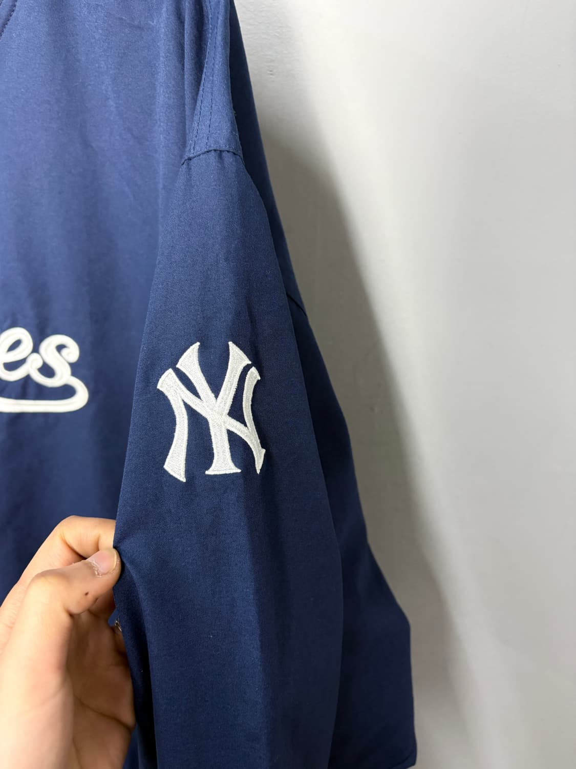 나이키 뉴욕양키스 유니폼 풀 오버 웜업A3729 상품이미지4