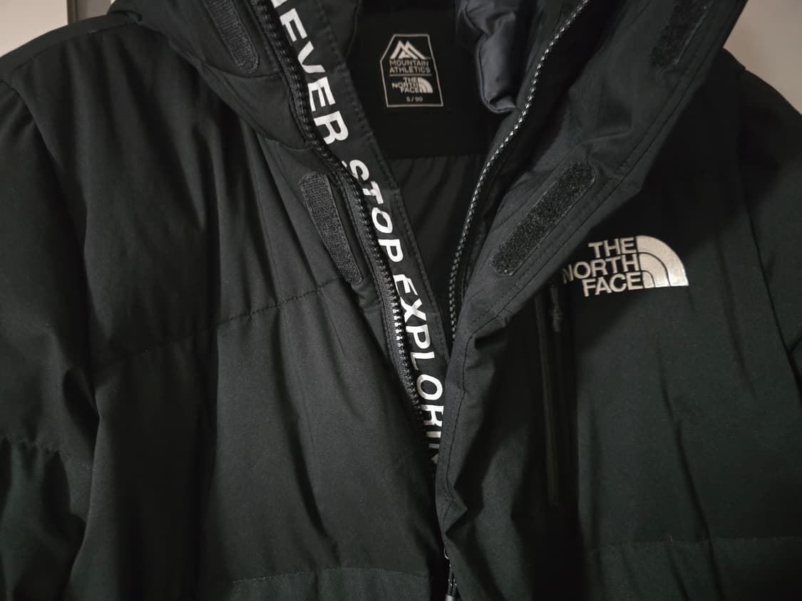 노스페이스 여성 익스플로링 구스다운 롱패딩.  싸이즈 90 상품이미지2