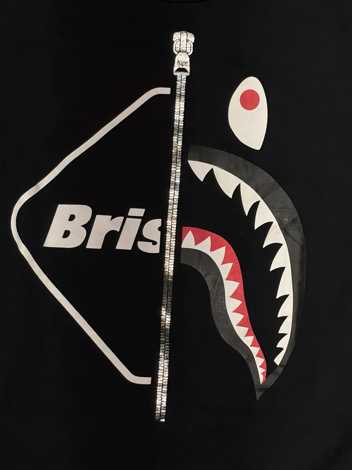 BAPE(베이프) X FCReal Brist SHARK 반팔 티셔츠 상품이미지3