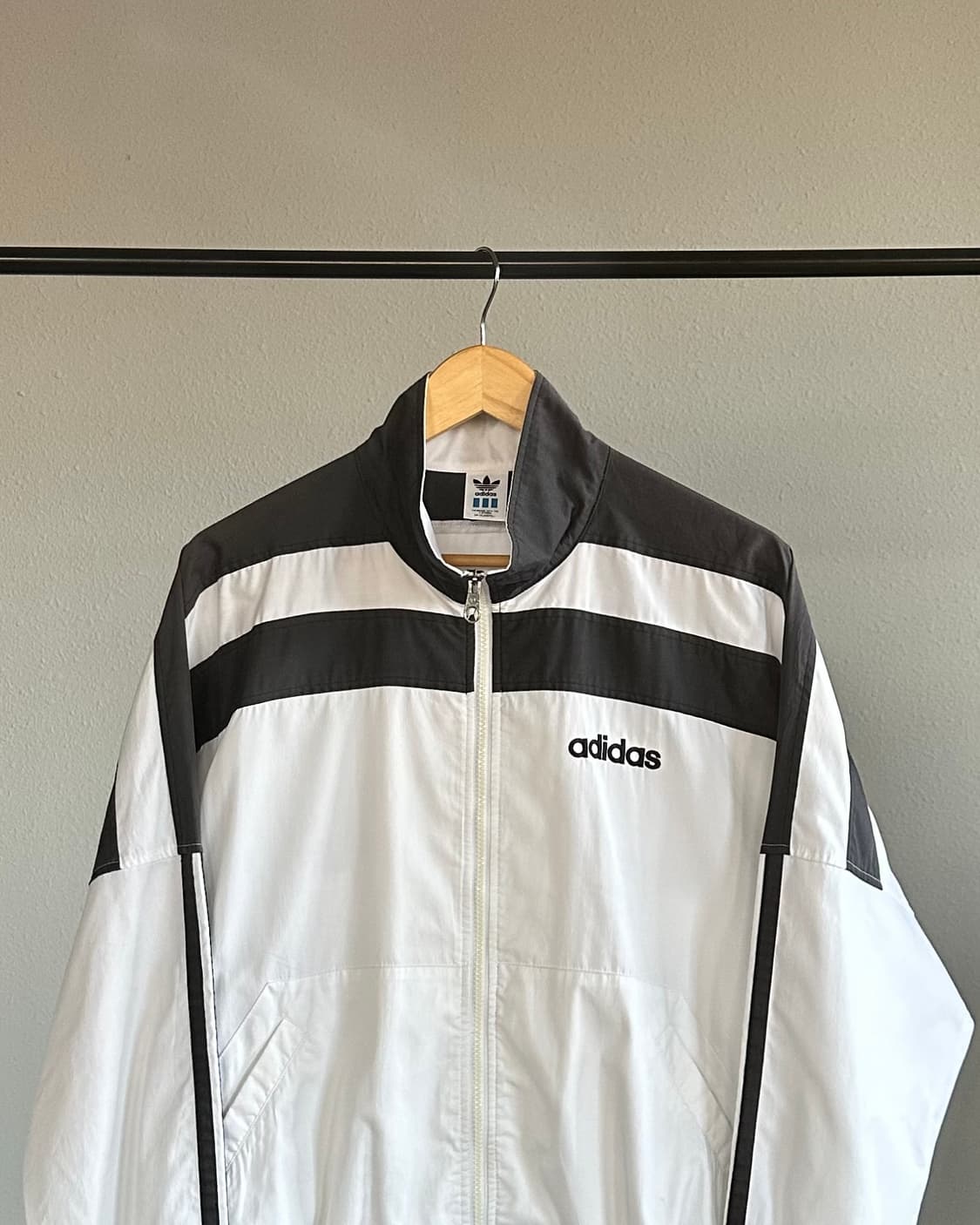 [L]아디다스 90s JPN 올드스쿨 오레오 바람막이 상품이미지2