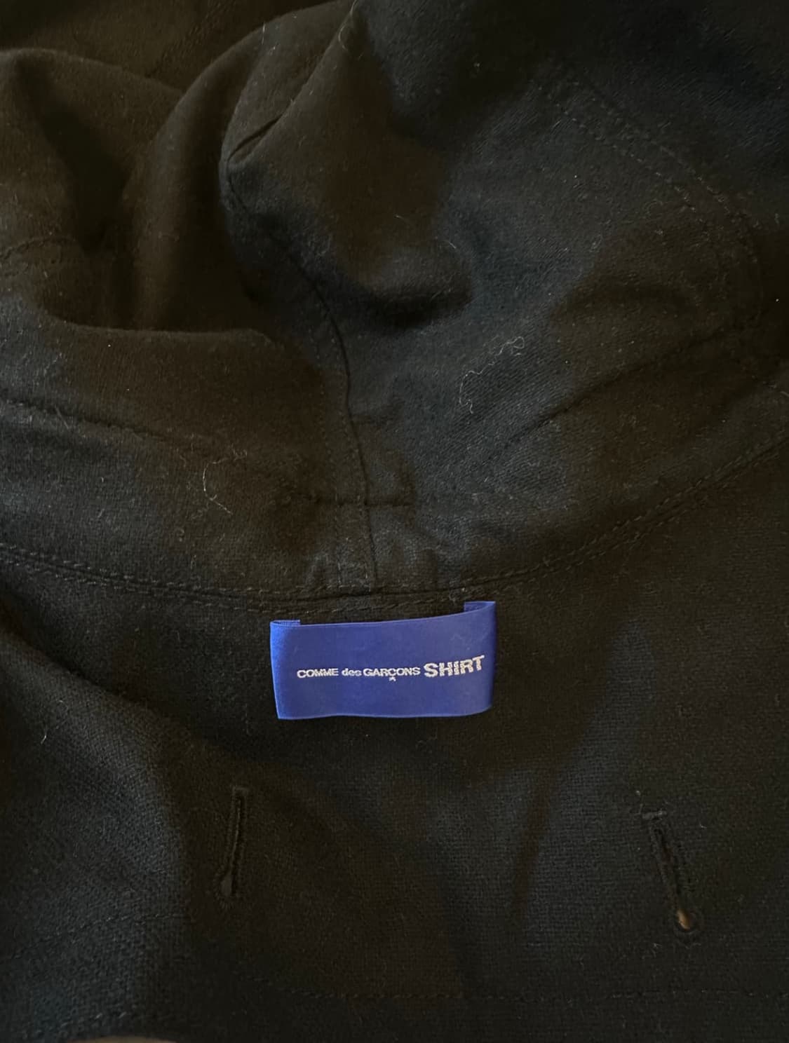 꼼데가르송 셔츠 22AW 퍼 후드 상품이미지8