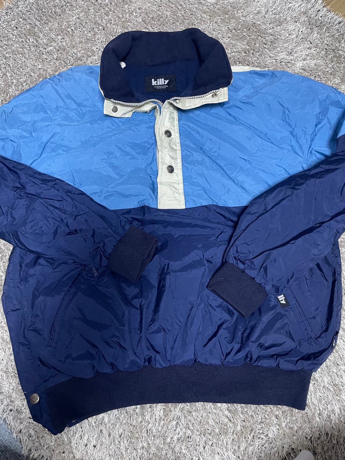 일제 KILLY BY ASICS 사이즈 100~105 고어텍스 반집업 상품이미지1