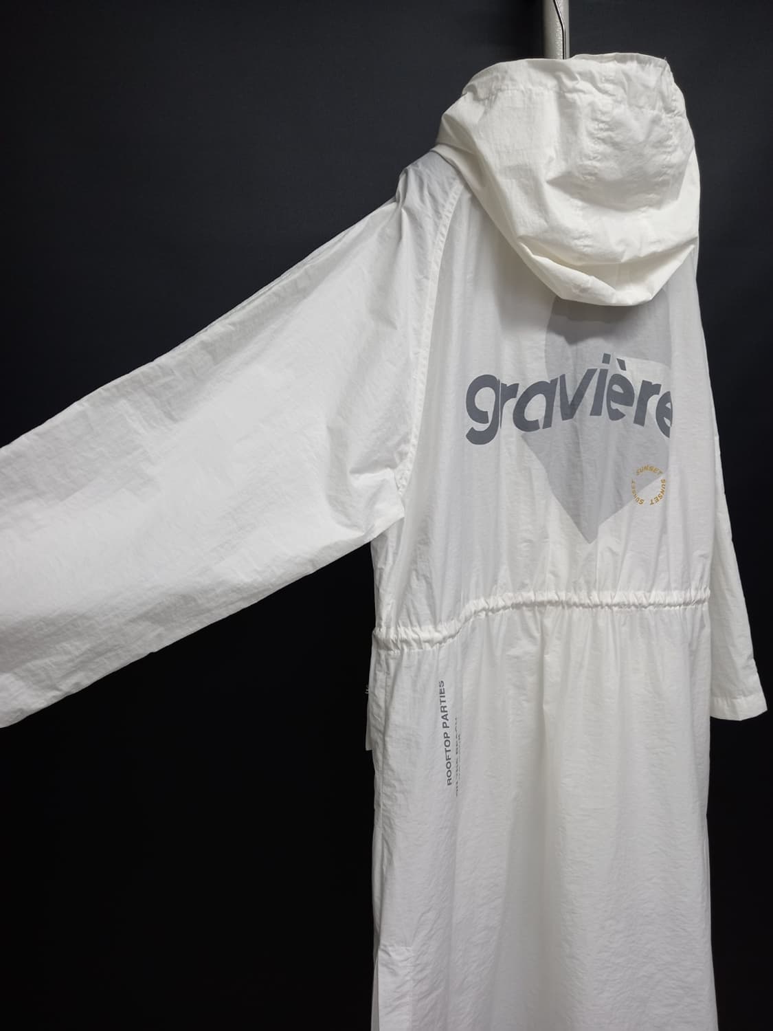 타임 춘하추 맥시 롱 바람막이 F 33-77 상품이미지7