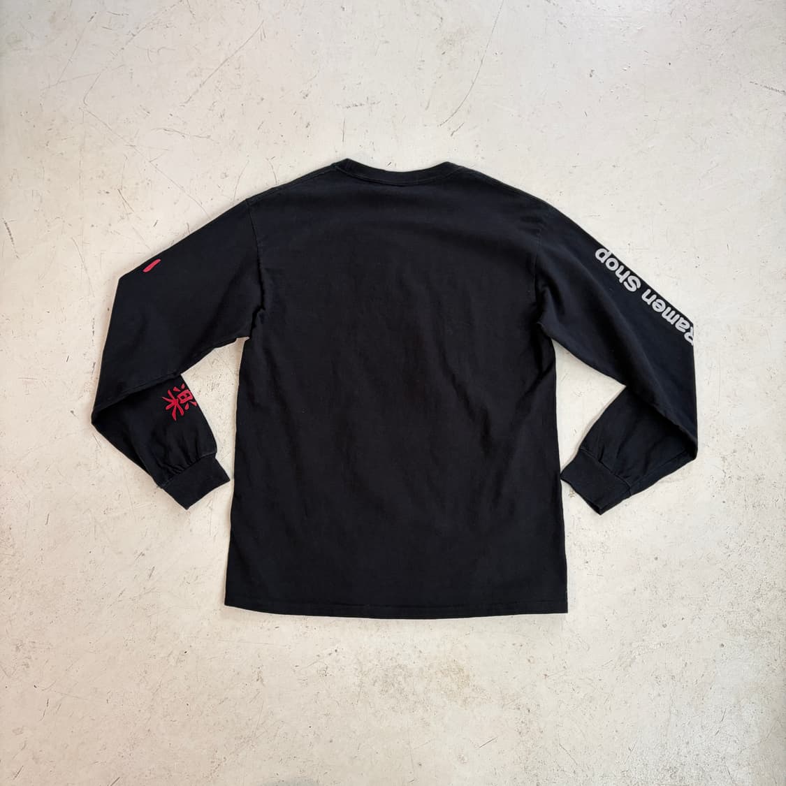 나루토 이치라쿠 라멘 오피셜 빈티지 롱슬리브 M 상품이미지7