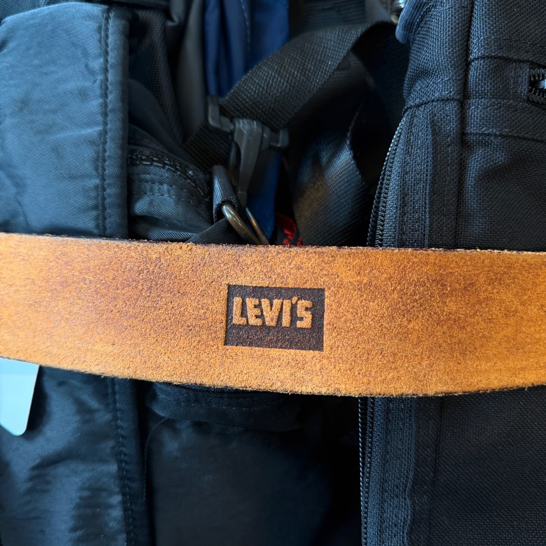 리바이스 이태리 생산 가죽 벨트 상품이미지2