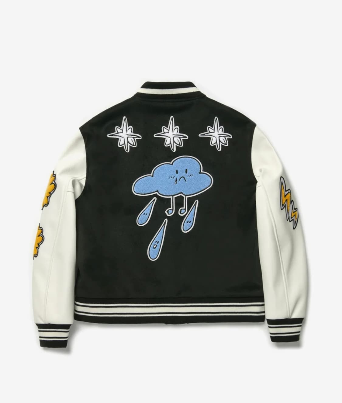 도미넌트 바시티 자켓 Weather Varsity Jacket Black 상품이미지2