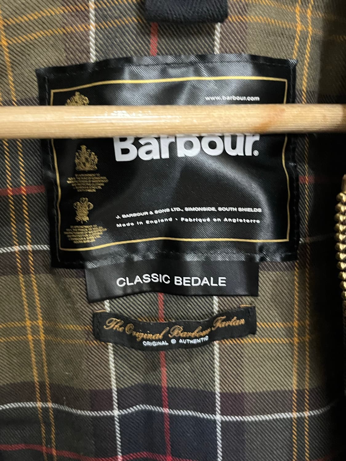 Barbour Classic Bedale 클래식 비데일 상품이미지3