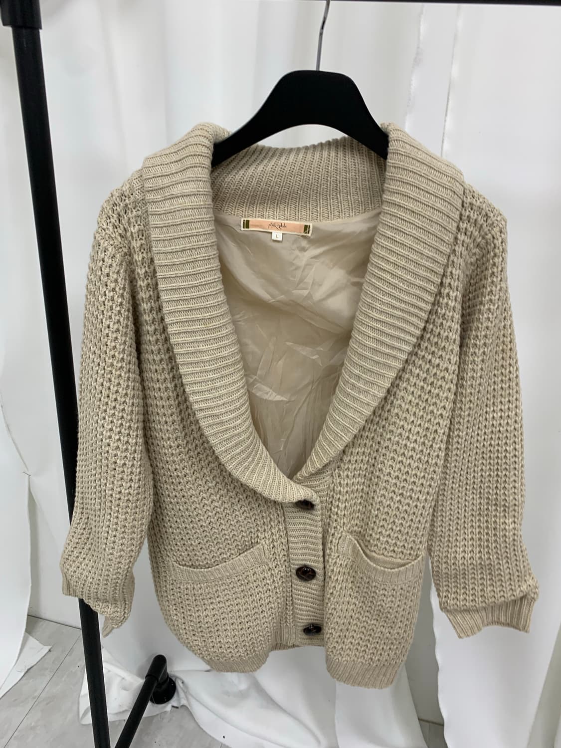 Ivory Mori knit cardigan 상품이미지3
