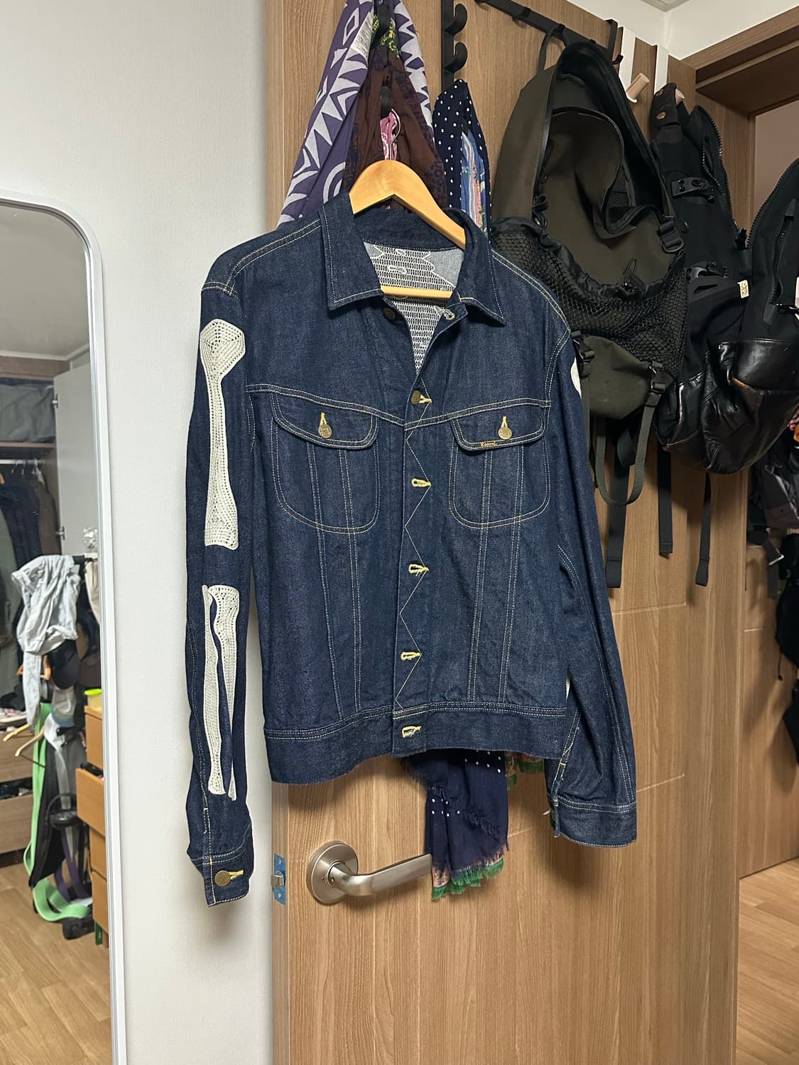 캐피탈 본 데님 자켓 44 상품이미지3