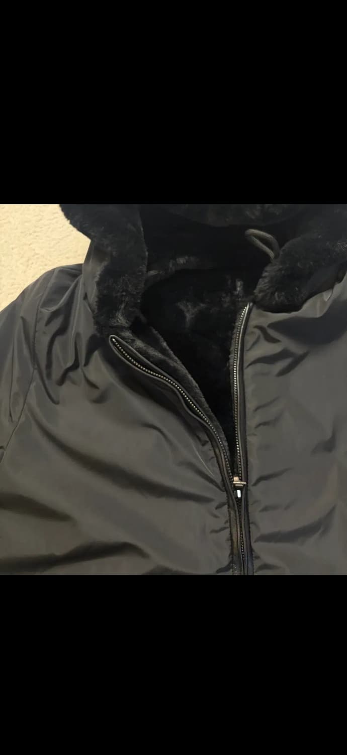 헤지스 리버시블 퍼 점퍼 상품이미지5