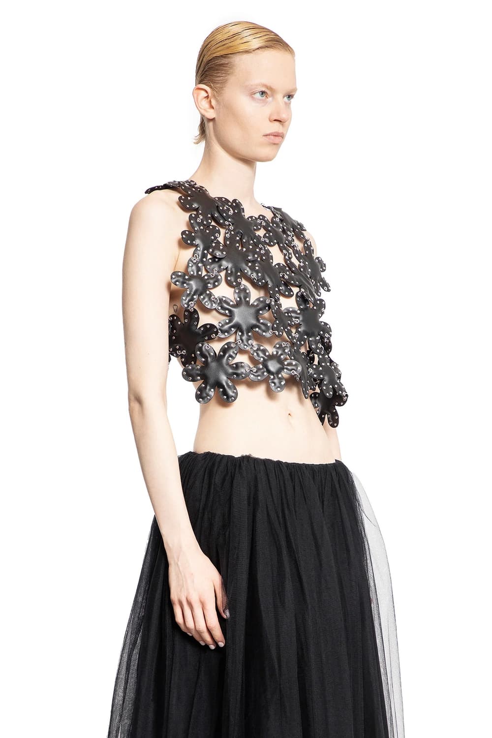 Noir kei ninomiya 느와케이니노미야 레더 하네스 꼼데가르송 상품이미지3