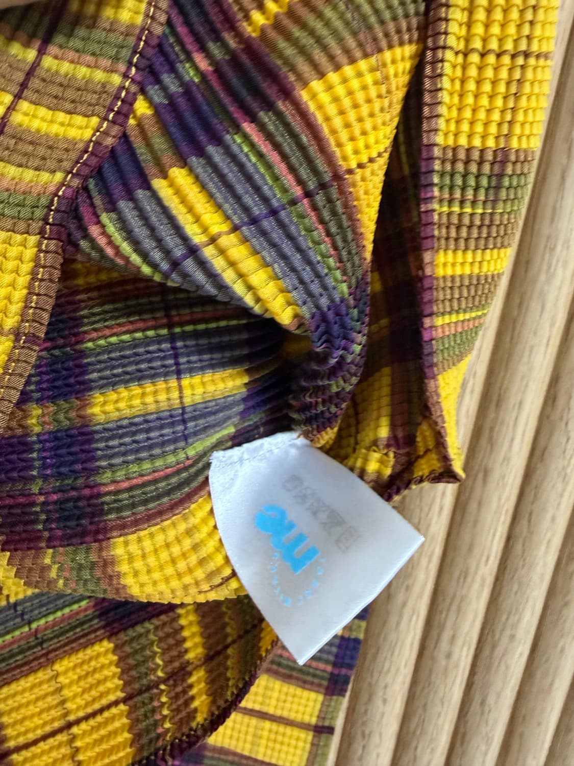 이세이미야케 미 체크 블라우스 상품이미지4