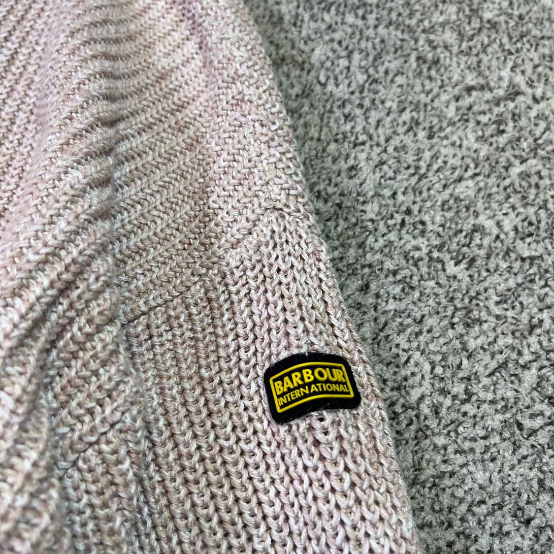 Barbour 바버 베이직 코튼 니트 상품이미지2