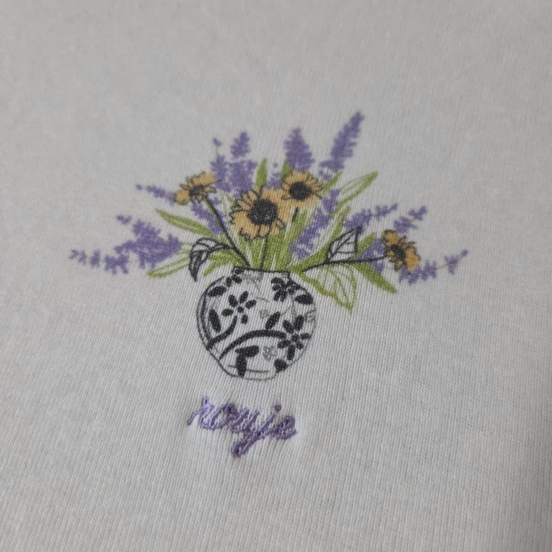 Rouje 루즈 여성 부케 반팔 티셔츠 36 상품이미지4