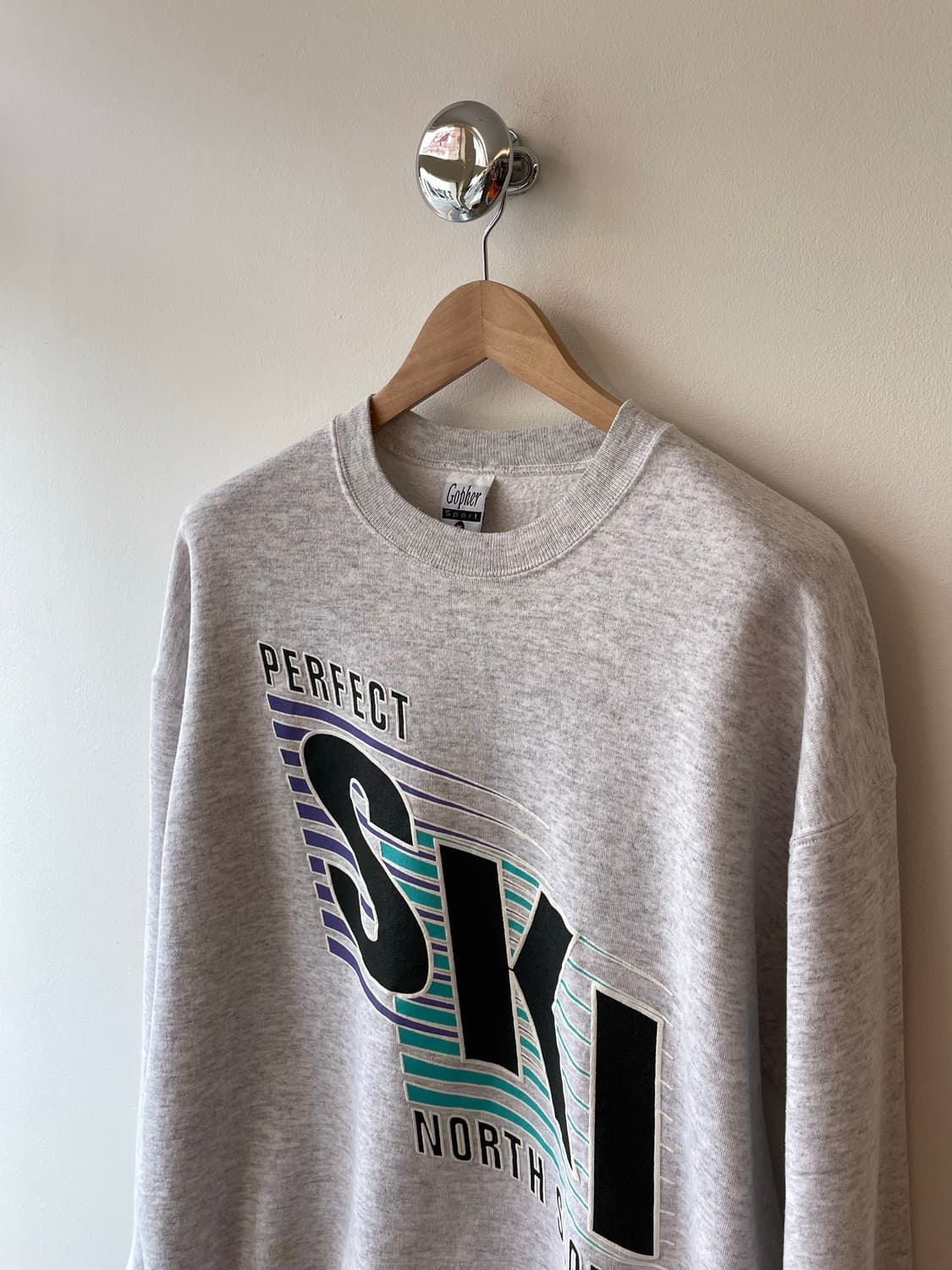 90’s USA “Ski” sweatshirt 빈티지 스웻셔츠 상품이미지3