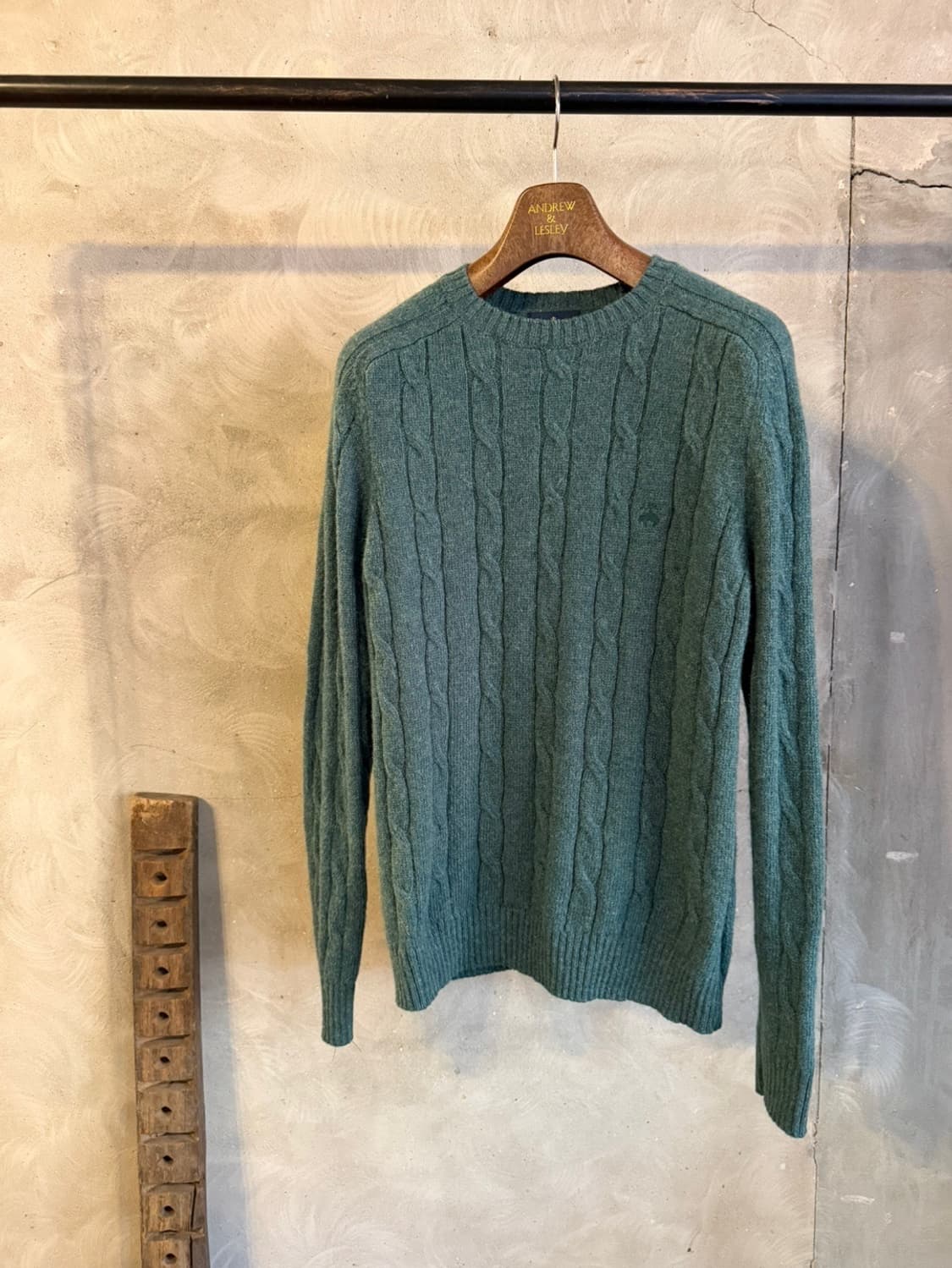 브룩스 브라더스 케이블 니트 100 상품이미지9