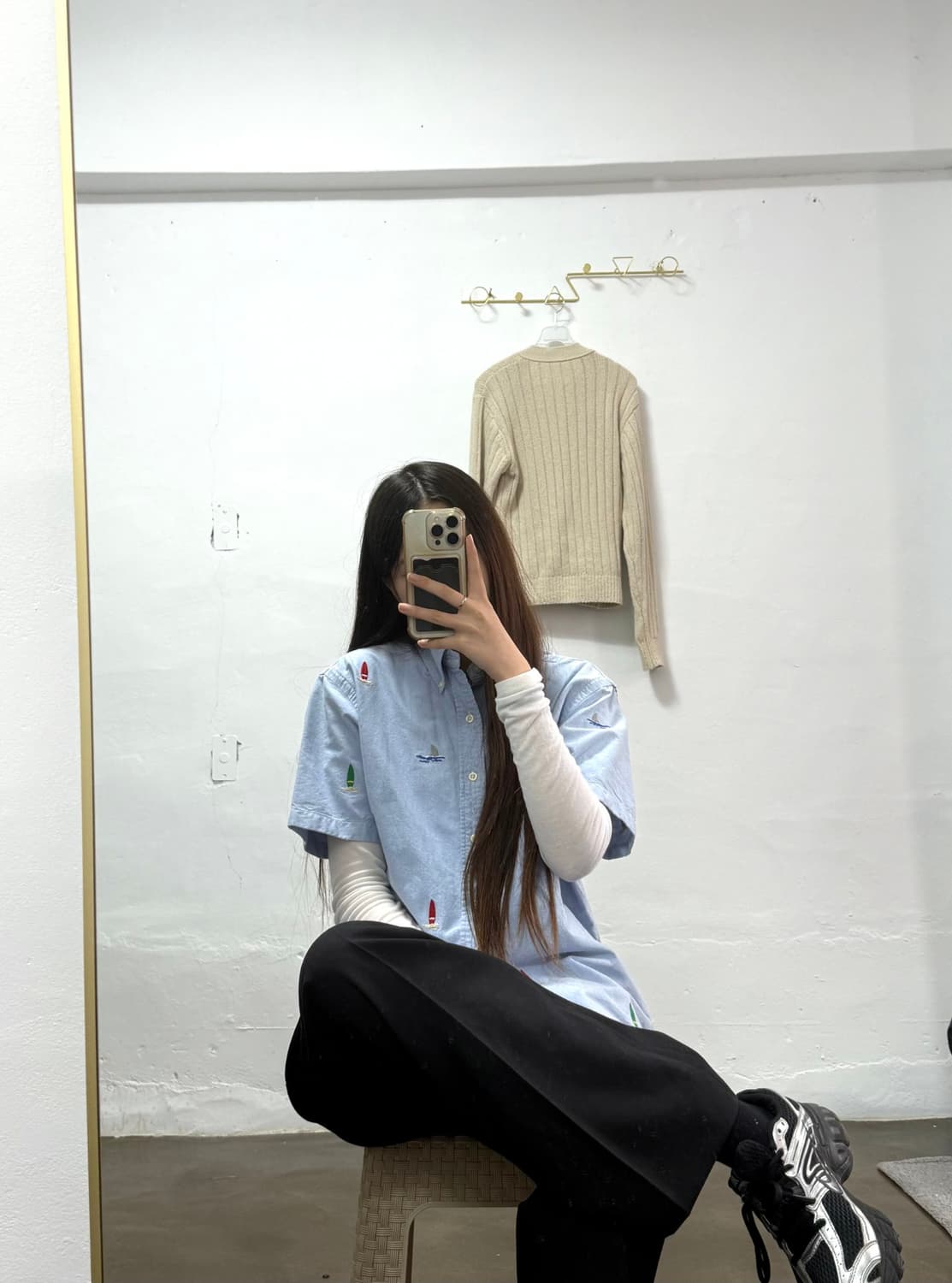 랄프로렌 클래식핏 셔츠 L 사이즈 상품이미지3
