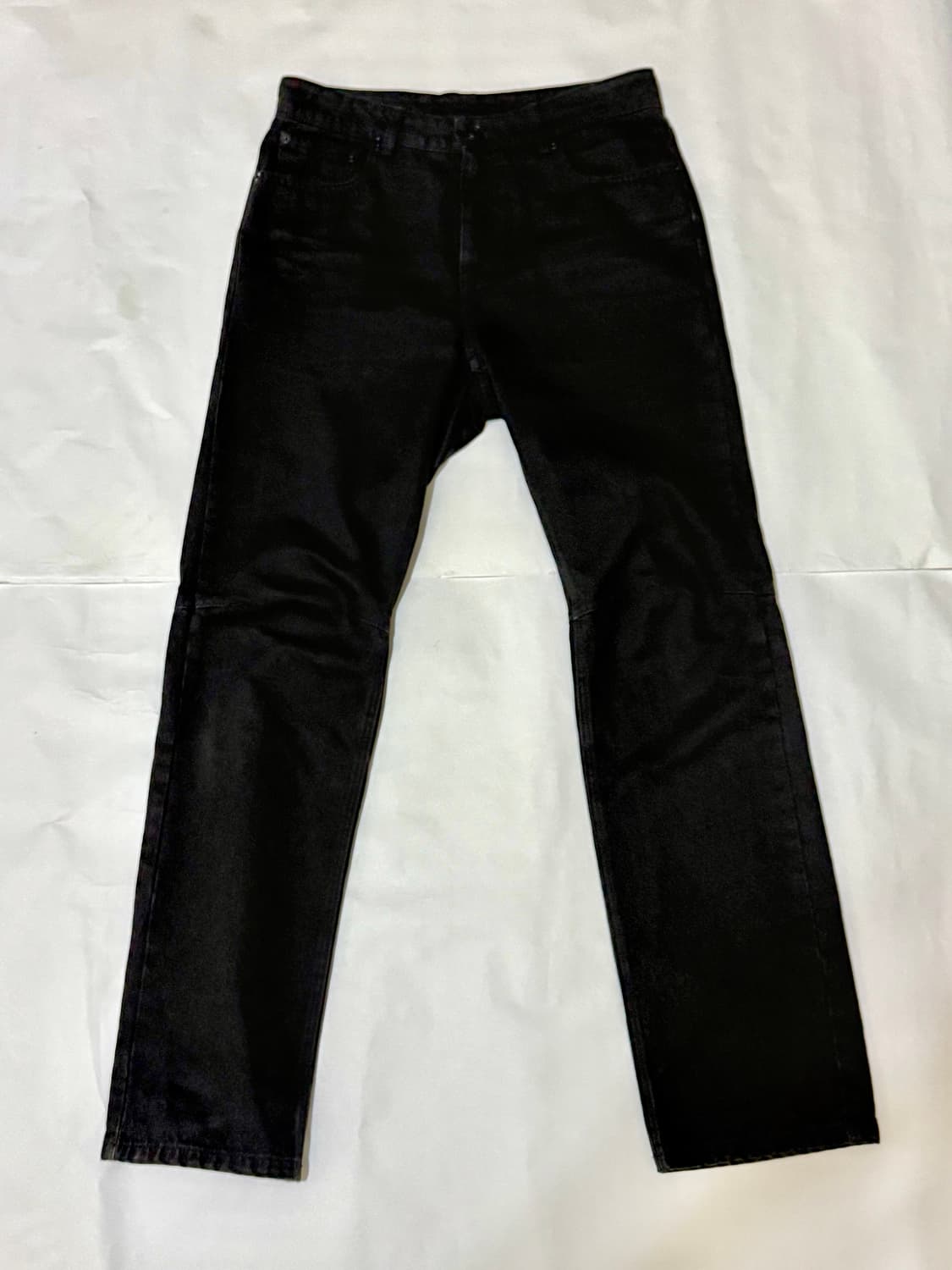 JUUN.J 준지 블랙 데님 팬츠 44 상품이미지2