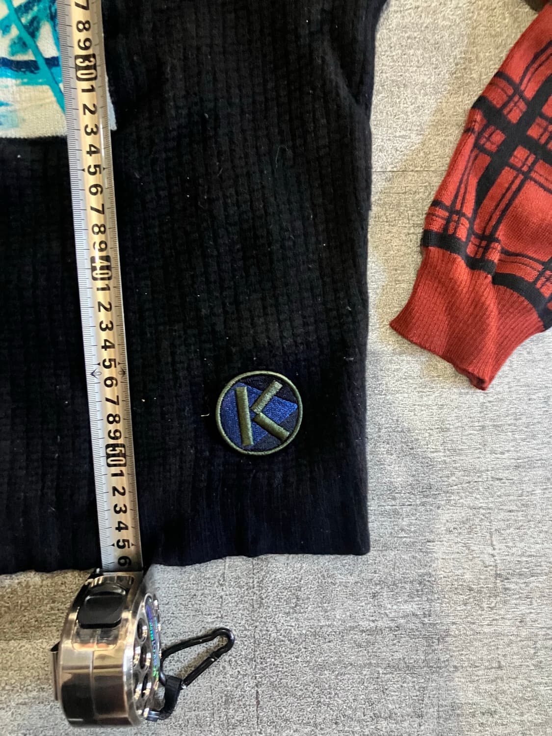 Kenzo 겐조 핀터깔 중앙로고 니트스웨터 상품이미지3