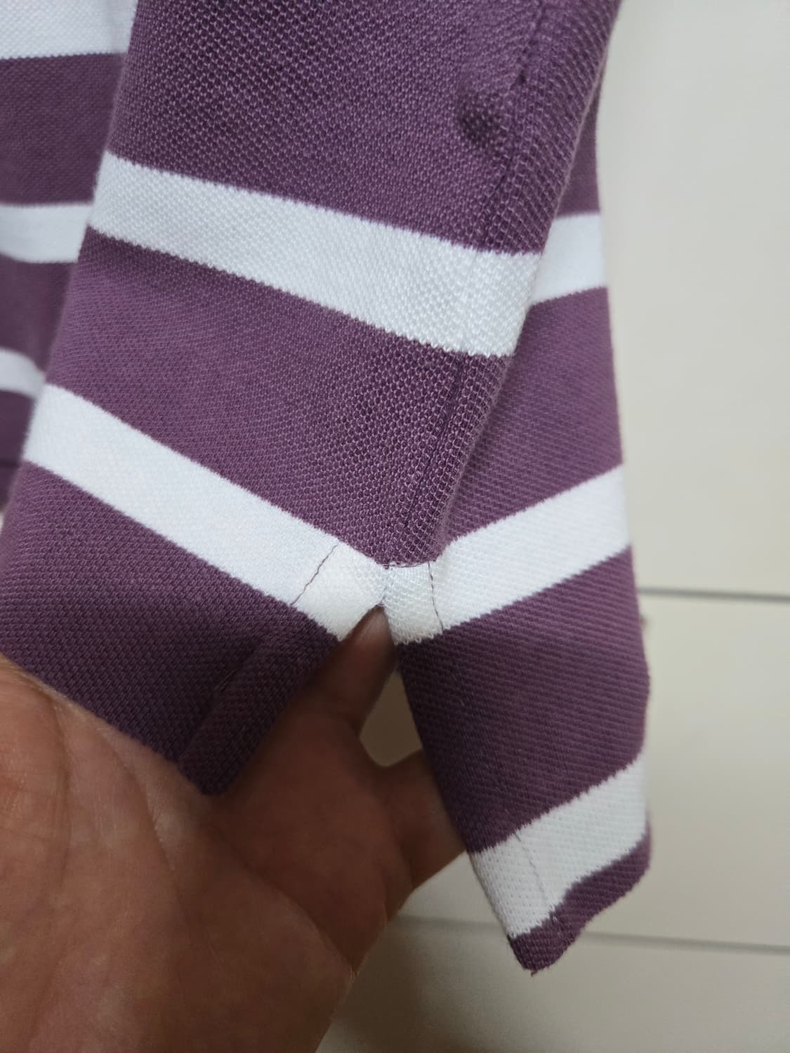 폴로 랄프로렌 여성 빅포니 단가라 PK 반팔티 상품이미지4