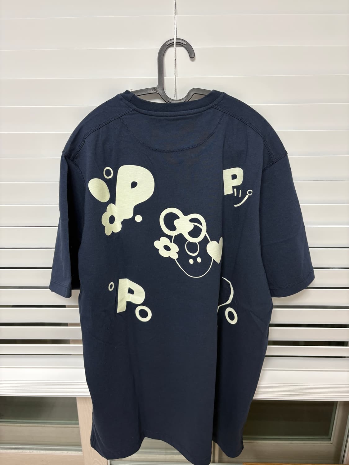 [새상품] 팝트레이딩 컴퍼니 네이비 반팔 L 상품이미지2