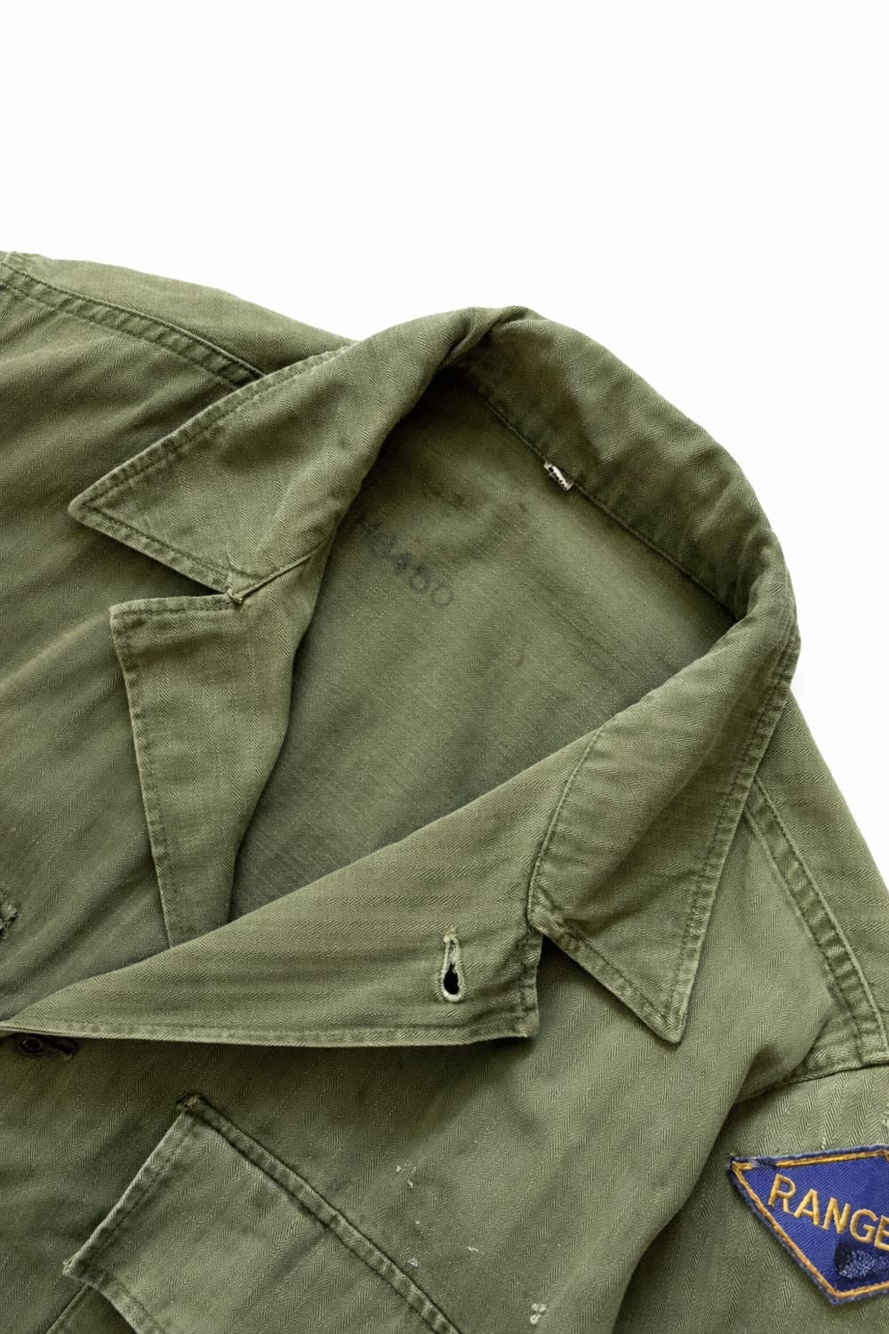 40s WW2 미군 M-43 HBT 셔츠 38R 상품이미지7