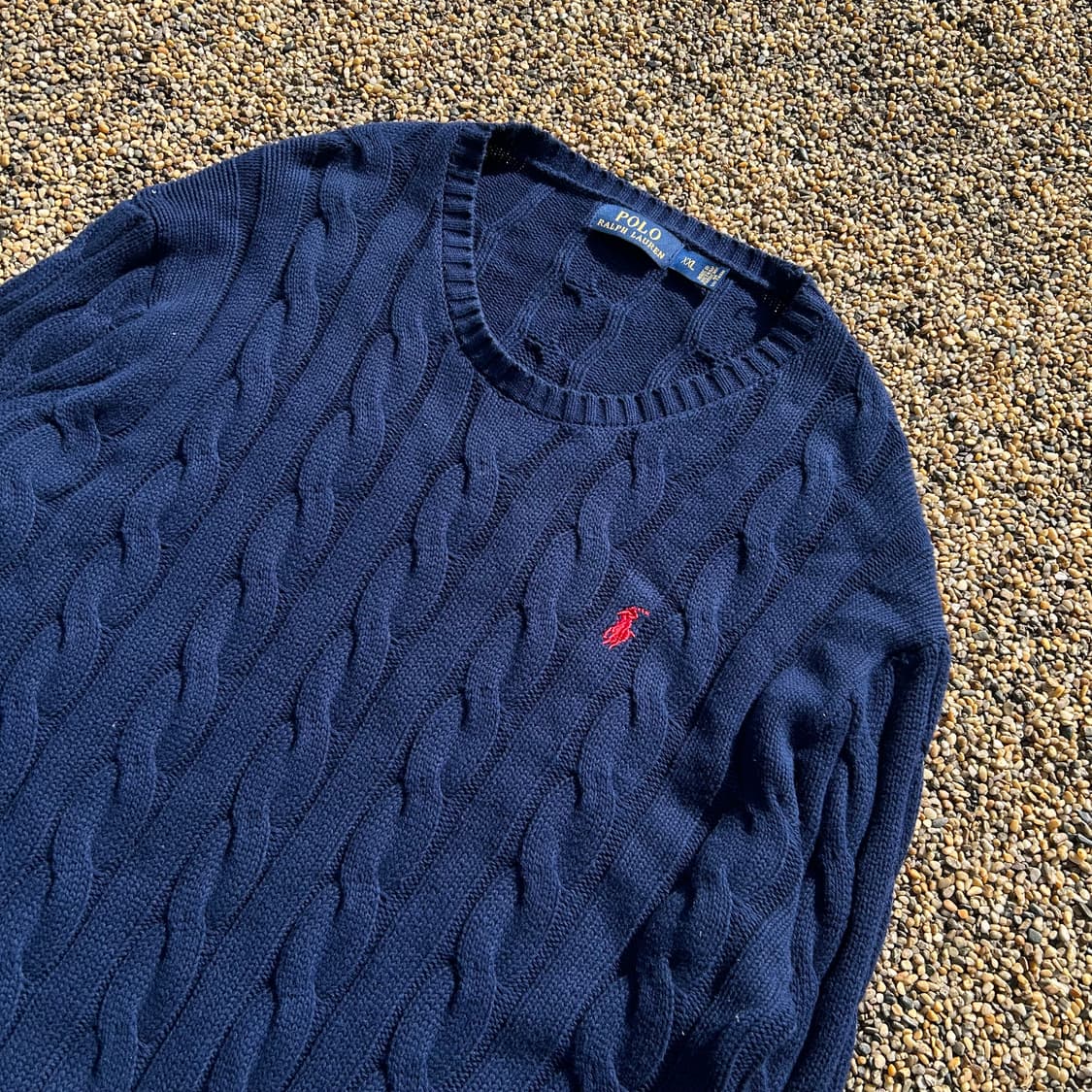 폴로(POLO RalphLauren) 네이비 케이블 니트 상품이미지2