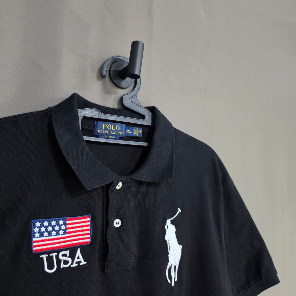 폴로 랄프로렌 빅포니 USA 깃발 반팔 카라티 상품이미지2