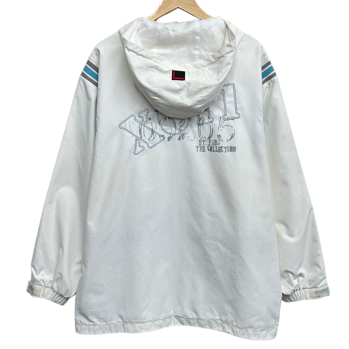 FUBU 후부 빅로고 후드 올드스쿨 바람막이 XL 상품이미지6