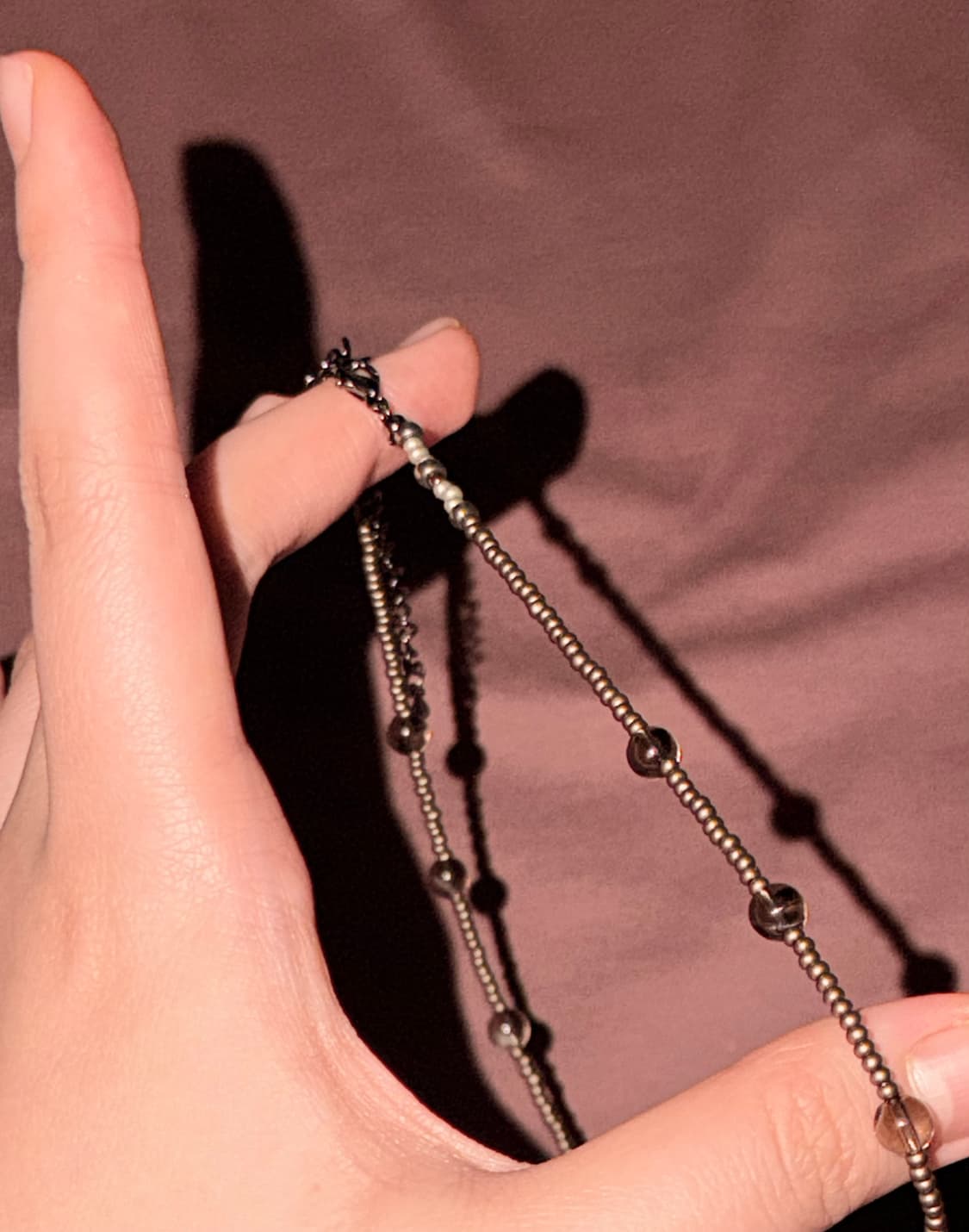 [rrrocnoc] soojeong 비즈목걸이 상품이미지4